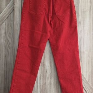 Ralph Lauren Red Petite Jeans